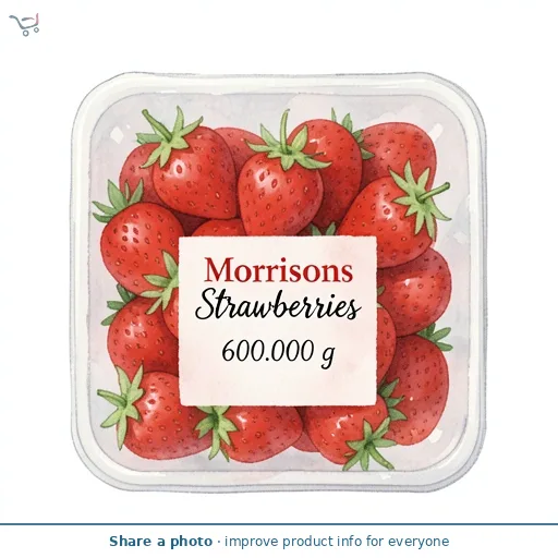 Morrisons British Strawberries 600g