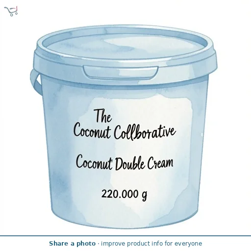 The Coconut Collaborative Coconut Double Cream 220g