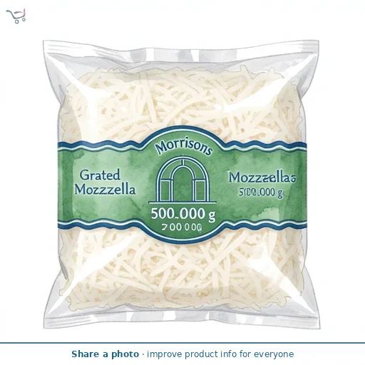 Morrisons Grated Mozzarella