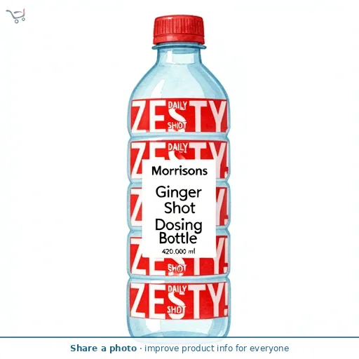 Morrisons Ginger Shot Dosing Bottle 420ml