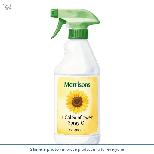 Morrisons 1 Cal Sunflower Spray Oil 190Ml