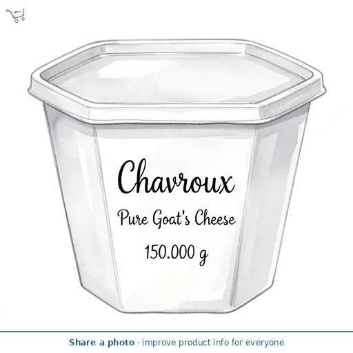 Chavroux Pure Goat's Cheese 150g