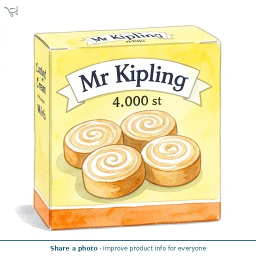 Mr Kipling Custard Cream Whirls 
