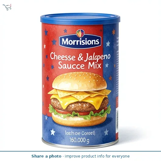 Morrisons Cheese & Jalapeno Sauce Mix 160g