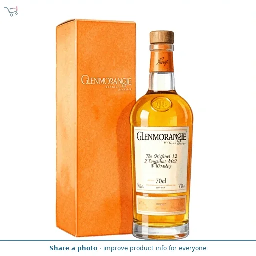 Glenmorangie The Original 12 Years Old Single Malt Whisky 70cl  