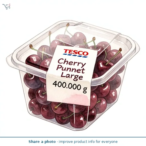 Tesco Cherry Punnet Large 400G