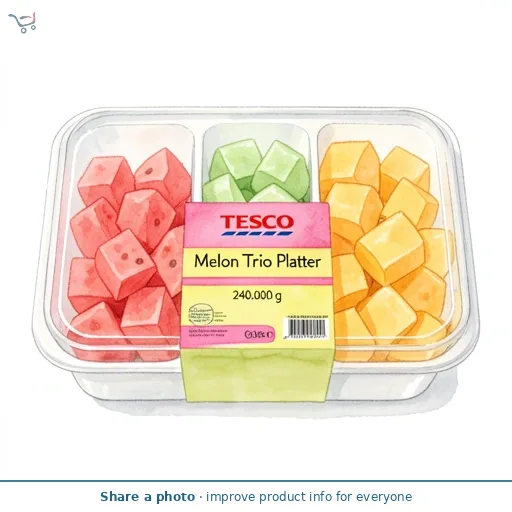 Tesco Melon Trio Platter 240g