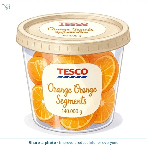 TESCO Orange Segements 140g