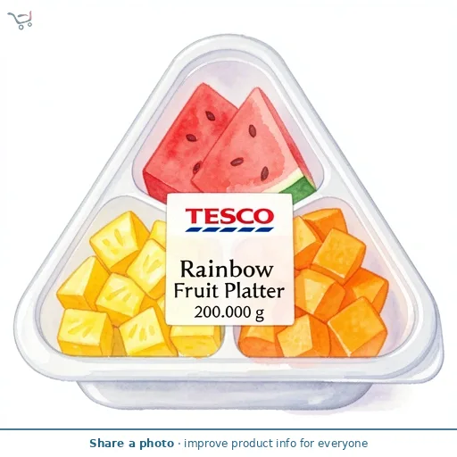 Tesco Rainbow Fruit Platter 200g