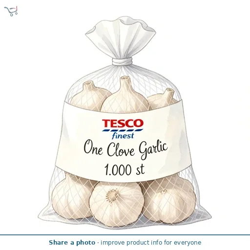 TESCO Finest One Clove Garlic 