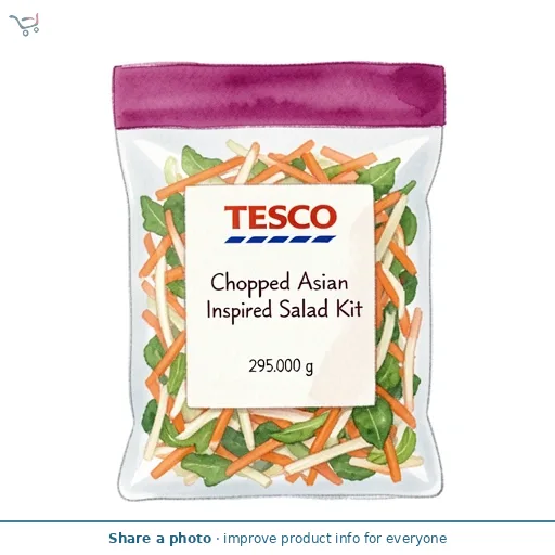 Tesco Chopped Asian Inspired Salad Kit 295g