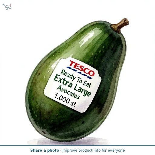 Tesco Ready To Eat Extra Large Avocados Each