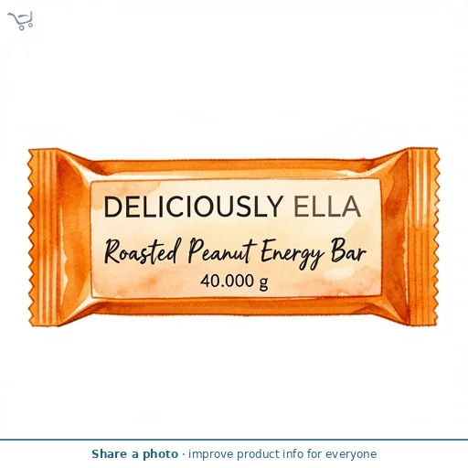 Deliciously Ella Roasted Peanut Energy Bar 40g