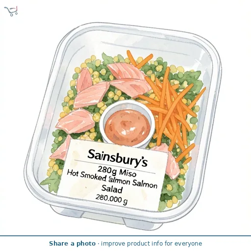Sainsbury's Heart Support Miso Salmon 280g