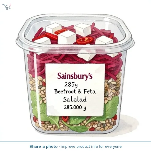 Sainsbury's Skin Support Feta & Beetroot 285g