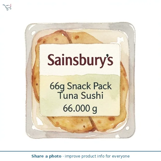 Sainsbury's Fish Sushi Snack!