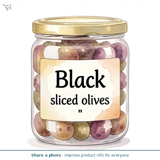 Black sliced olives