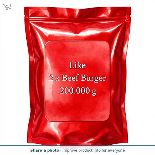 Like 2 x Beef Burger 200g