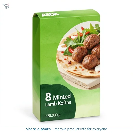 ASDA 8 Minted Lamb Koftas 320g
