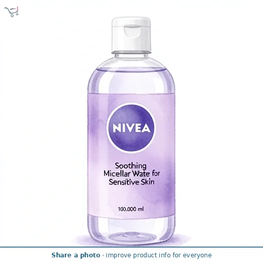Nivea Soothing Micellar Water for Sensitive Skin 100ml