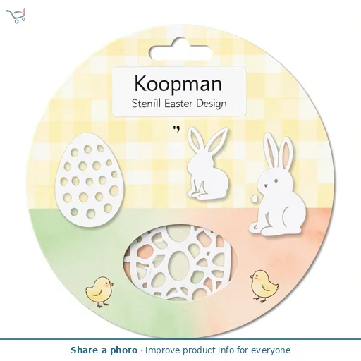 Koopman Stencil Easter Design