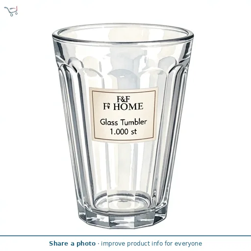 F&F Home Nova Glass Tumbler