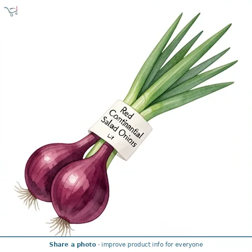 Red Continental Salad Onions