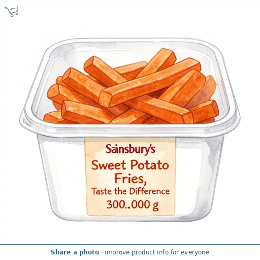Sainsbury's 300g Sweet Potato Fries, Taste the Difference