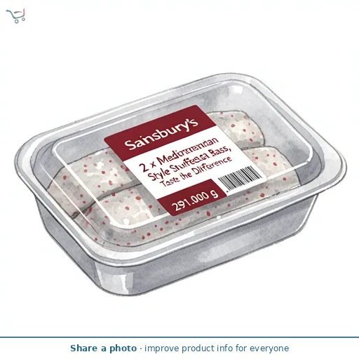 Sainsbury's 2 x Mediterranean Style Stuffed Sea Bass, Taste the Difference 291g
