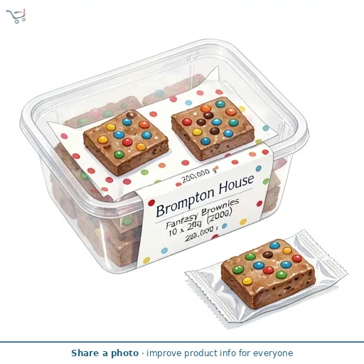 Brompton House Fantasy Brownies 10 x 20g (200g)