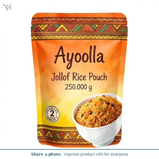 Ayoola Jollof Rice Pouch