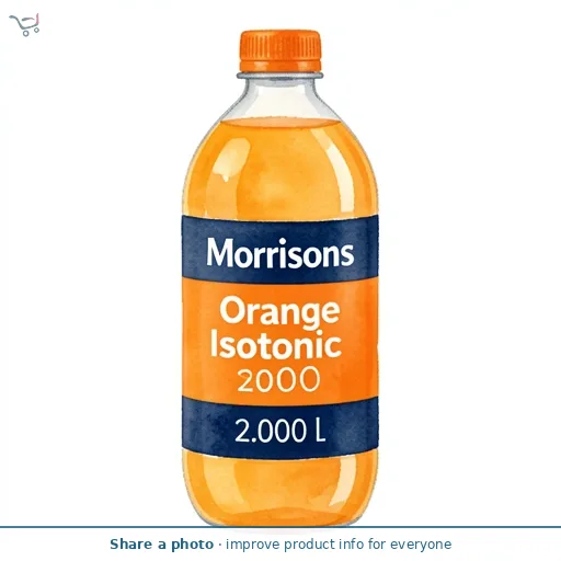 Morrisons Orange Isotonic 4 x 500ml