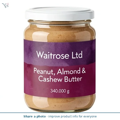 Waitrose Peanut, Almond & Cashew Butter