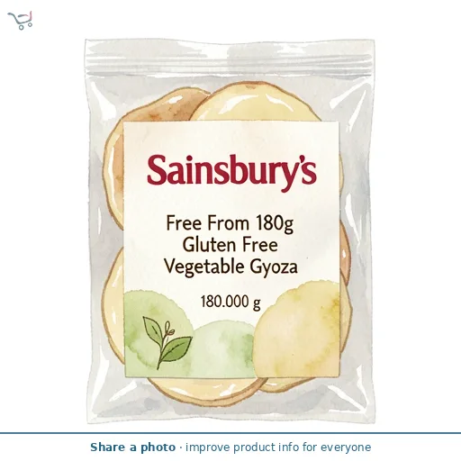 Sainsbury's Free From 180g Gluten Free Vegetable Gyoza