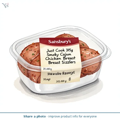 Sainsbury’s Just Cook 315g Cajun Chicken breast sizzlers