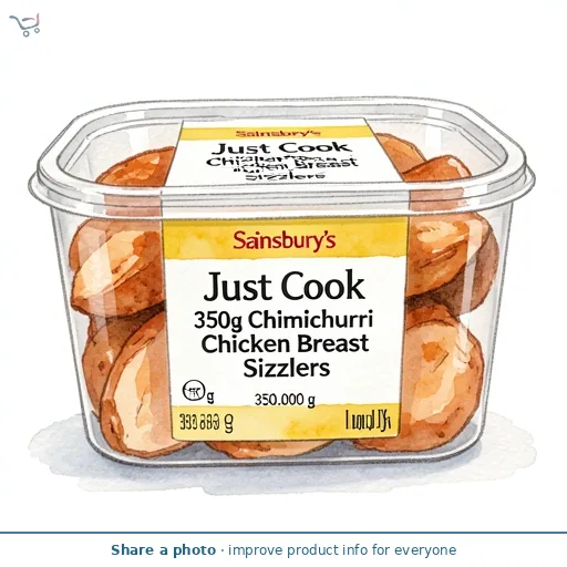 Sainsbury’s Just Cook 350g Chimichurri Chicken breast sizzlers