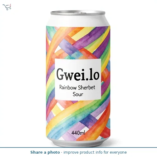 Gwei.lo Rainbow Sherbet Sour 440ml