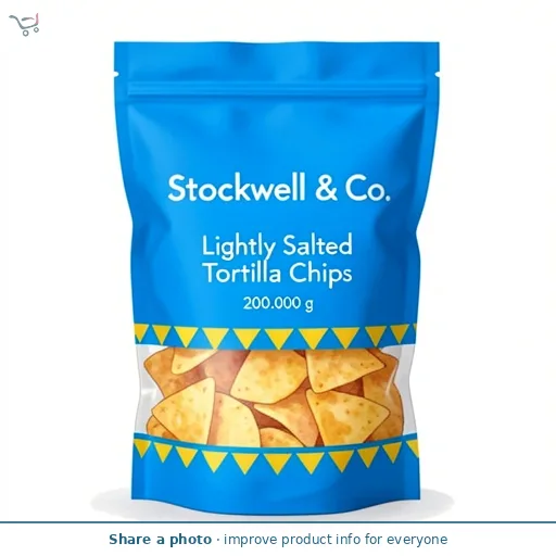 Stockwell & Co. Lightly Salted Tortilla Chips 200g