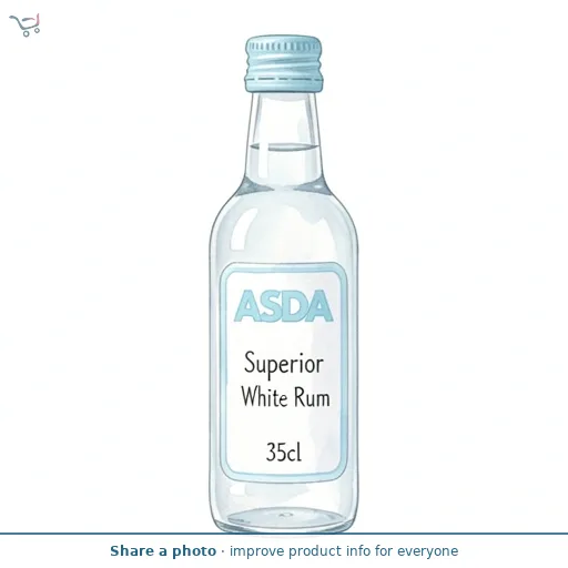 ASDA Superior White Rum 35cl