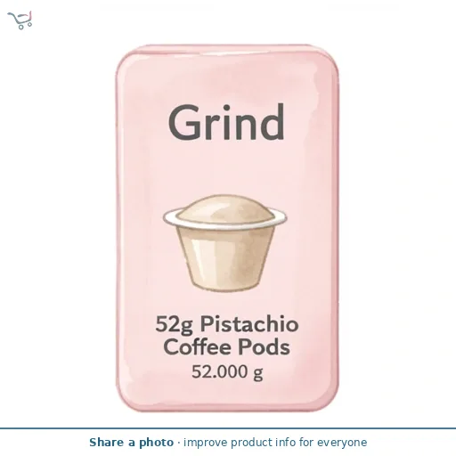 Grind 52g Pistachio Coffee Pods