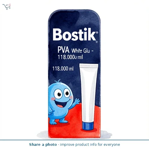 Bostik PVA White Glu - 118ml