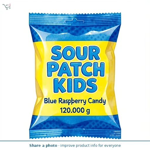Sour Patch Kids 120g Blue Raspberry Candy