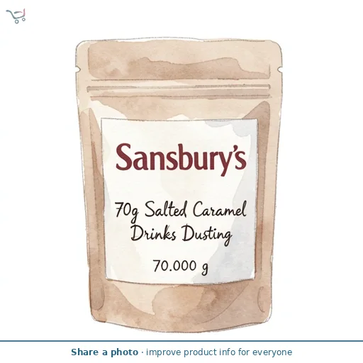 Sainsbury's Salted Caramel Flavour Dusting 70g