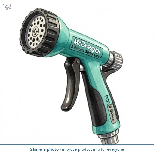 McGregor 8 Pattern Spray Gun