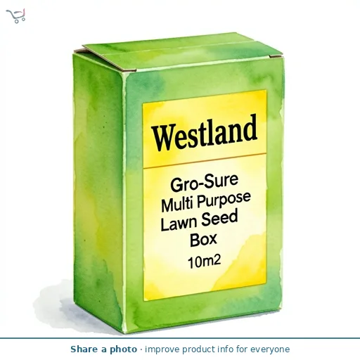 Westland Gro-Sure Multi Purpose Lawn Seed Box 10m2