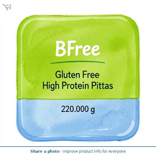 BFree Gluten Free High Protein Pittas