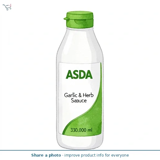 ASDA Garlic & Herb Sauce 330ml