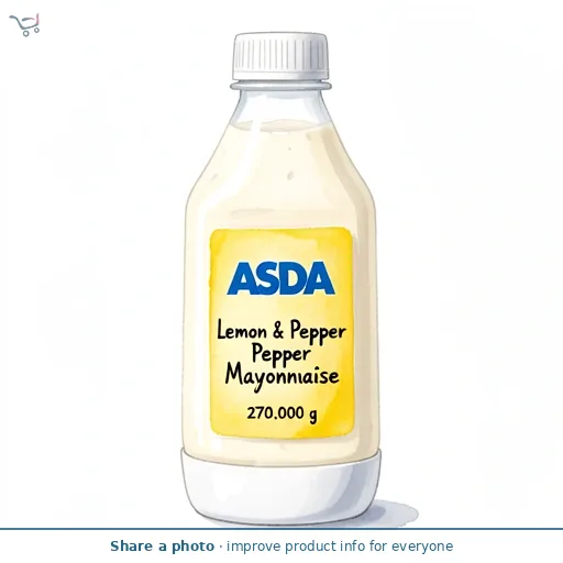 ASDA Lemon & Pepper Mayonnaise 270g