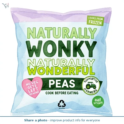 Morrisons Wonky Peas 800g