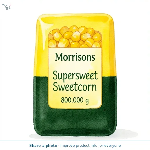 Morrisons Supersweet Sweetcorn 800g
